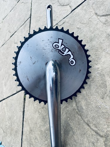 Racing one peice crankset - gt,