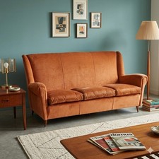 Vintage 1950s 3 Seater Sofa