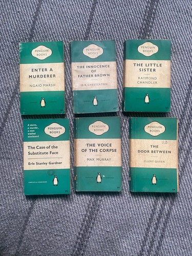 Six classic vintage green