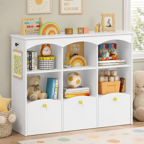 Toy storage unit kids bookcase - toy,