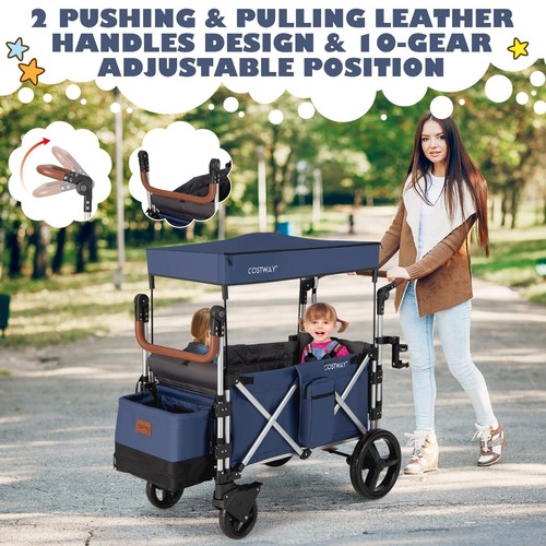 Twin baby double stroller - twin,