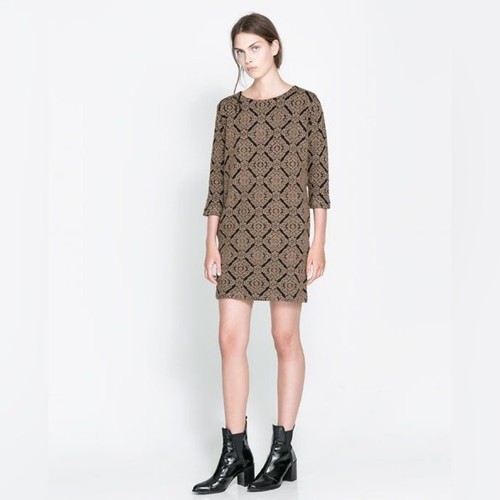 Zara black and - zara, metallic
