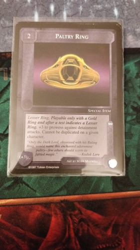 Middle earth ccg - middle, meccg: