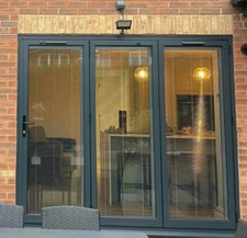 Aluminium fold doors not - aluminium, bi-fold