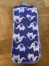 Tots Bots Peenut Bamboozle Pads Elephant Smelliphant Print Reusable Cloth Nappy
