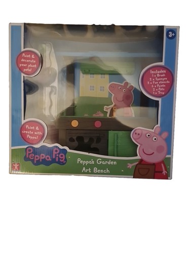 Peppa pig - peppa, bench