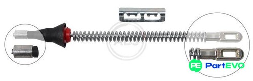 Parking brake cable - a.b.s.,