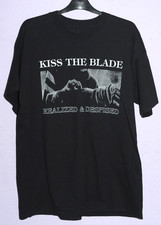 Vintage 1998 KISS THE BLADE t shirt (XL) The Sisters Of Mercy Mission GOTH