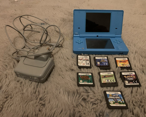 Nintendo lite blue handheld - nintendo,
