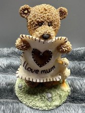 Enesco Popcorn I Love Mum Bear