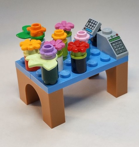 Lego flower market stall - flower, /