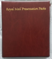 Brown Royal Mail First Day Cover & Presentation Pack Album – 17 Very Good Pages