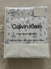 NEW 4pc Calvin Klein Queen