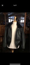 Mens Black Leather Schott