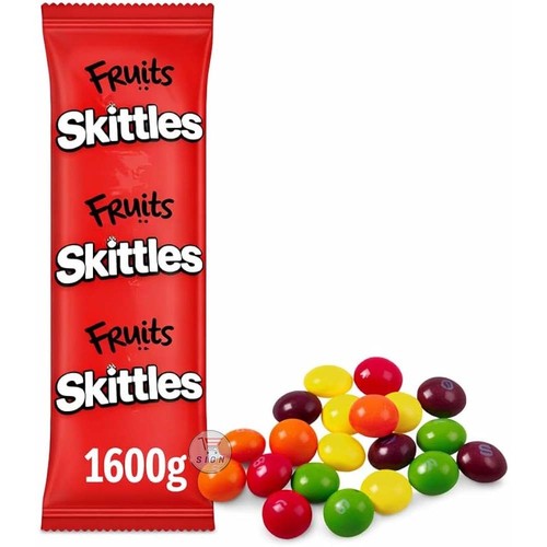 Skittles original fruits 6kg - fruits, 1.6kg