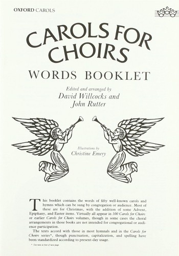 Carols for choirs - carols,
