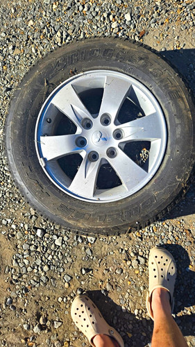 Mitsubishi l200 wheel and tyre - l200,