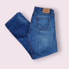 Levi's 505 Jeans blue W34" L34" straight fit leg denim jeans 34x34
