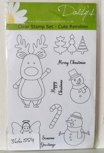 Daisy clear stamp set - clear,
