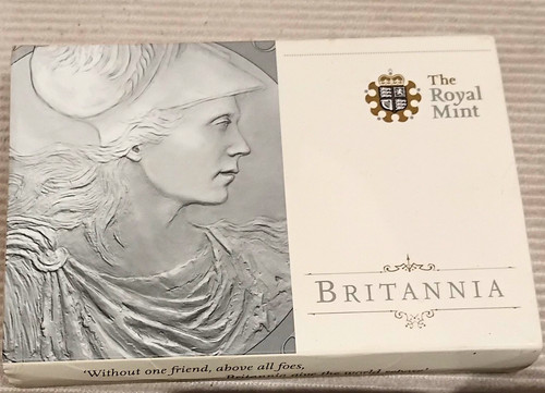2010 1oz britannia silver - 1oz, £2