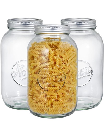 Mason jars with airtight - jars, lids