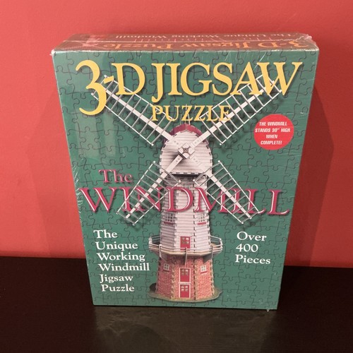Working windmill 400 piece - working, 3d