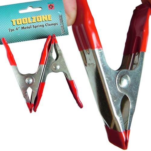 Metal spring clamps - metal, clamps.