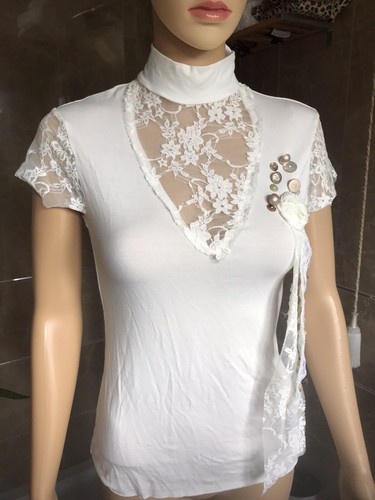 Ladies womens cream - ladies, top