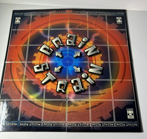 Brain strain puzzle card - strain,