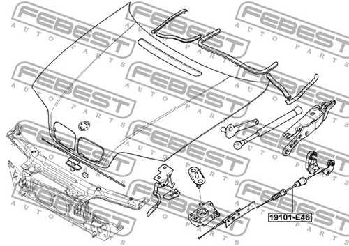 New bonnet cable for - new,