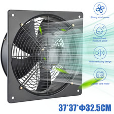 12 inch Industrial Ventilation Extractor Metal Plate Fan Axial Commercial Blower