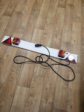 TRAILER BOARD WITH TRINGLE REFLECTORS & FOG LIGHT LAMP LIGHTBOARD CARAVAN 