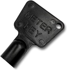 Service Utility Meter Key Gas Electric Box Cupboard Cabinet Triangle Reading DIY