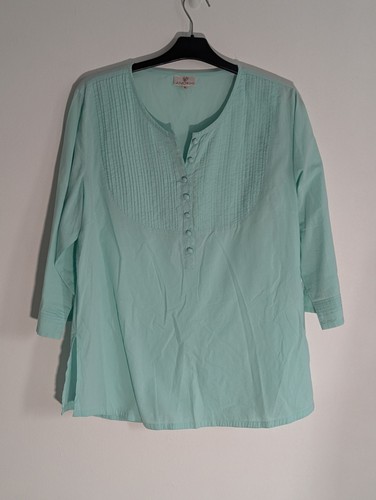 Anokhi size blue top - size, xl