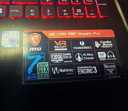 Msi gs73vr 7rf stealth - gs73vr,
