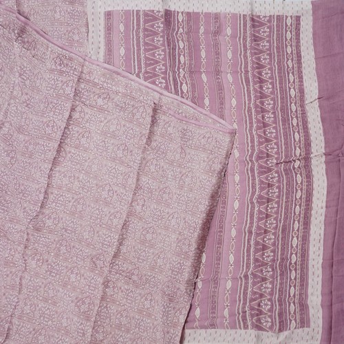 Vintage puce color saree 100 - puce,