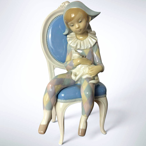 Lladro 1229 young harlequin - #1229,