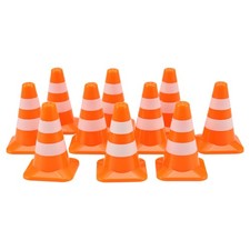  Traffic Cones 10Pcs Miniature