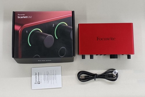 Focusrite scarlett 2i2 4th - scarlett,