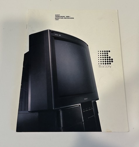 1991 sony trinitron watchman - trinitron, &