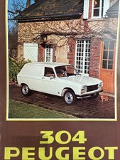 The Peugeot 304 Van Range
