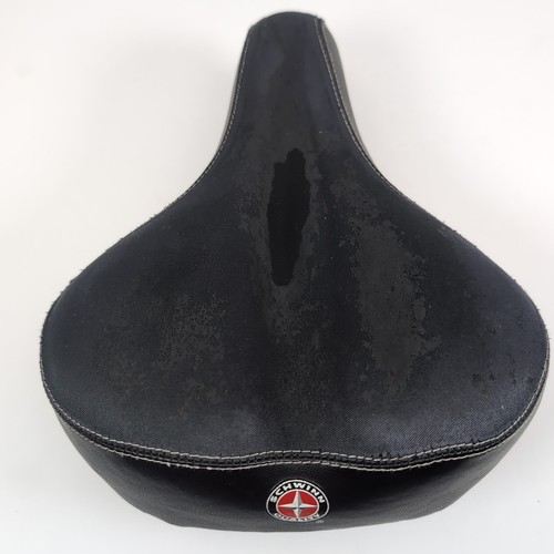 Vintage schwinn bicycle saddle - bicycle,