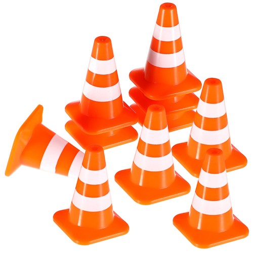 Traffic cones toy - set, pcs