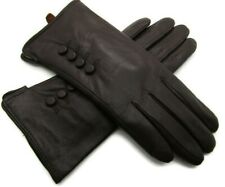 Ladies Womens Premium High Quality Genuine Soft Leather Gloves Fully Lined Warm