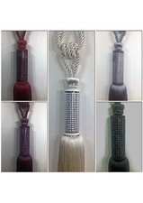 Pair Full Diamante Tie Backs