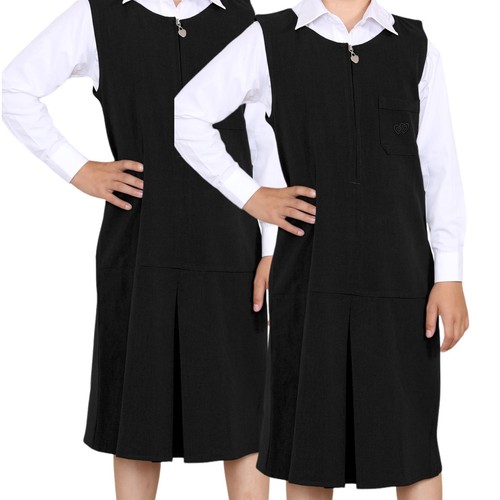 Girls pinafore dress heart - dress,