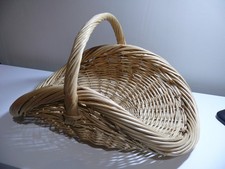 Wicker 'cut flower' trug