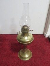 Antique Brass Oil Lamp with Duplex Burner