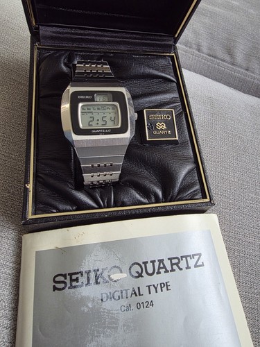 Vintage digital seiko 0124 - vintage,