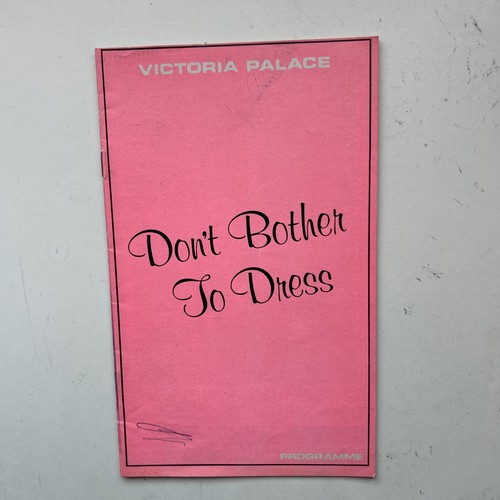 Don bother dress - don’t, to